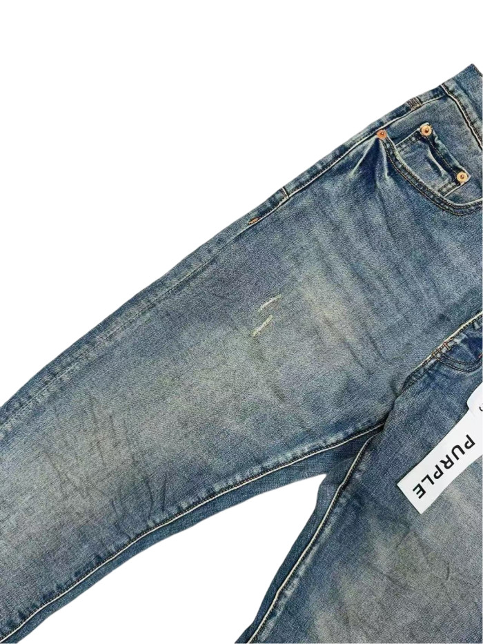 1:1 quality version Pleated blue jeans 28759447