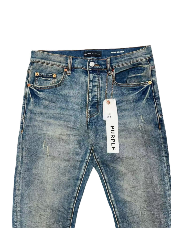 1:1 quality version Pleated blue jeans 28759447
