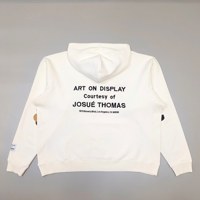[Big & Tall for weights up to 260 lbs]1:1 quality version Embroidered Hand-Painted G-Leather Hoodie 2 colors 28760680