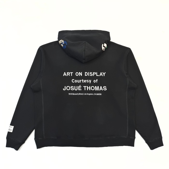 [Big & Tall for weights up to 260 lbs]1:1 quality version Embroidered Hand-Painted G-Leather Hoodie 2 colors 28760680