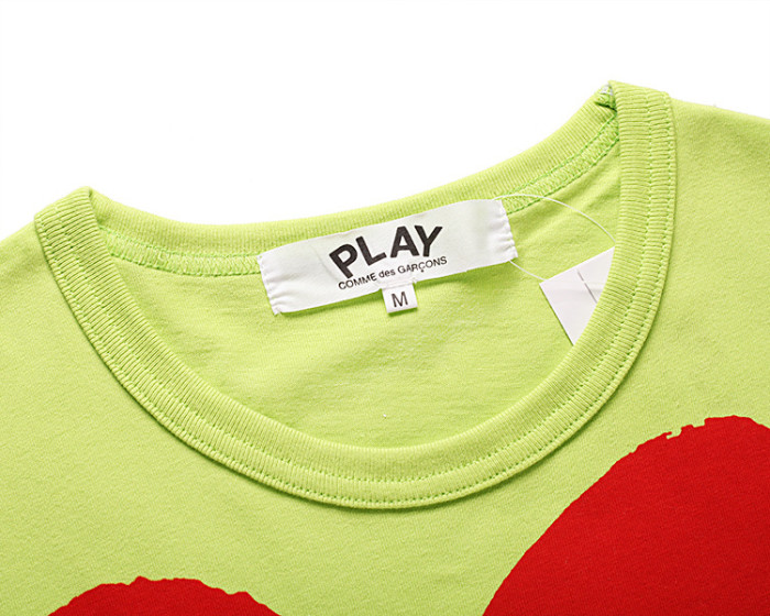 Polka dot heart print Tee 6 colors 28761224
