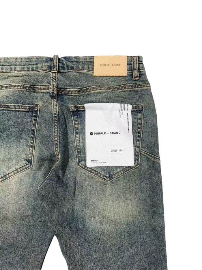 1:1 quality version Vintage Knees Fine-line Rips Jeans 28761309