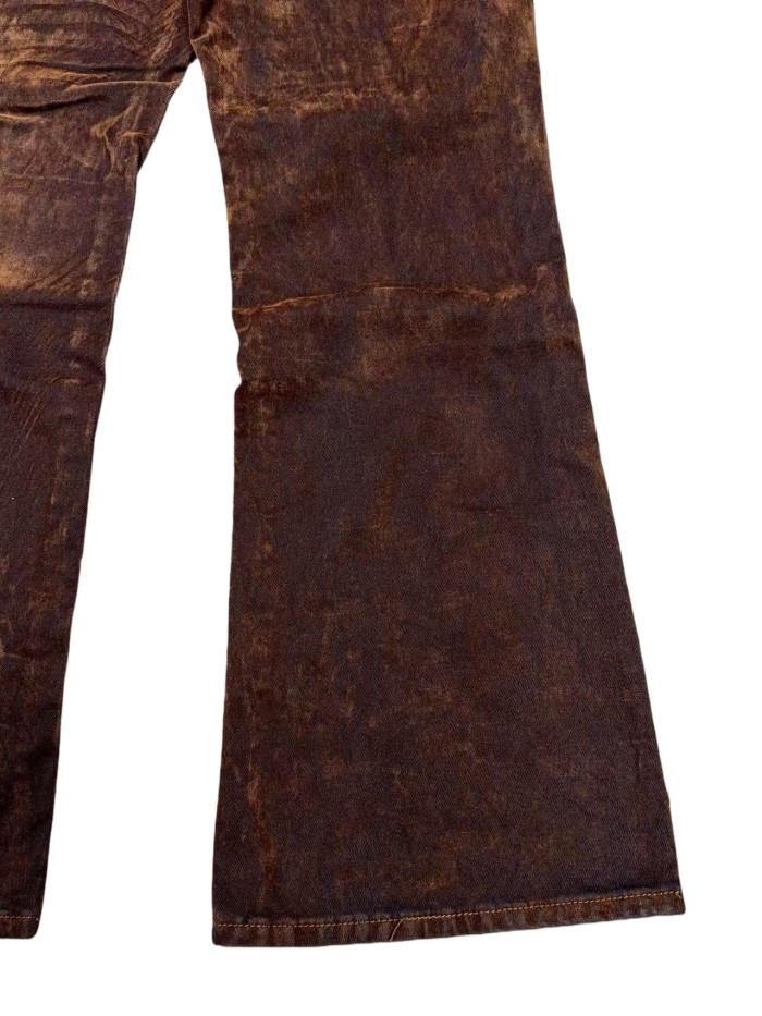 1:1 quality version Vintage Painted Washed Bootcut Jeans 3 colors 28761315