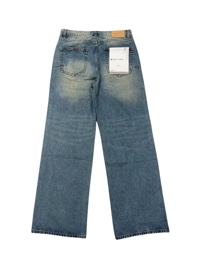 1:1 quality version Side Seam Traffic Light Hot-fix Rhinestone Straight Leg Jeans 28761320