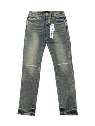 1:1 quality version Vintage Knees Fine-line Rips Jeans 28761309