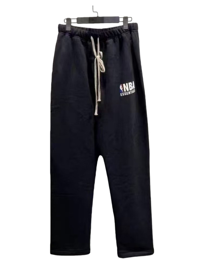 1:1 quality version NBA Collaboration Silicone Letter Print  Hoodie & Sweatpants Set 2 colors 28761274