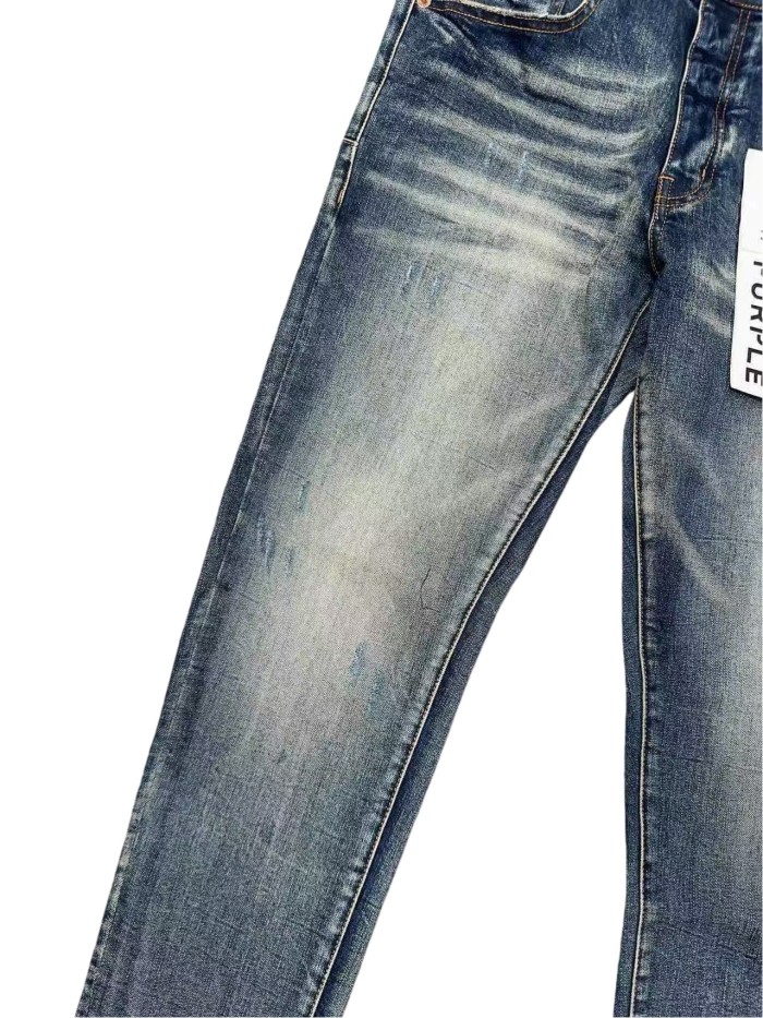 1:1 quality version Pleats at the Back of the Knees Vintage Jeans 28761310