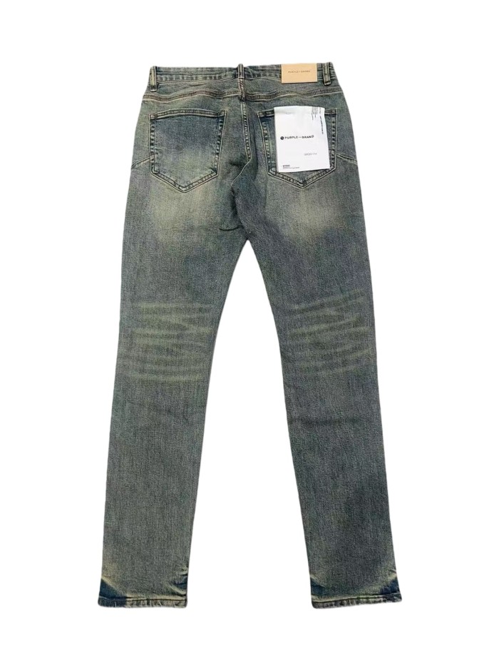 1:1 quality version Vintage Knees Fine-line Rips Jeans 28761309