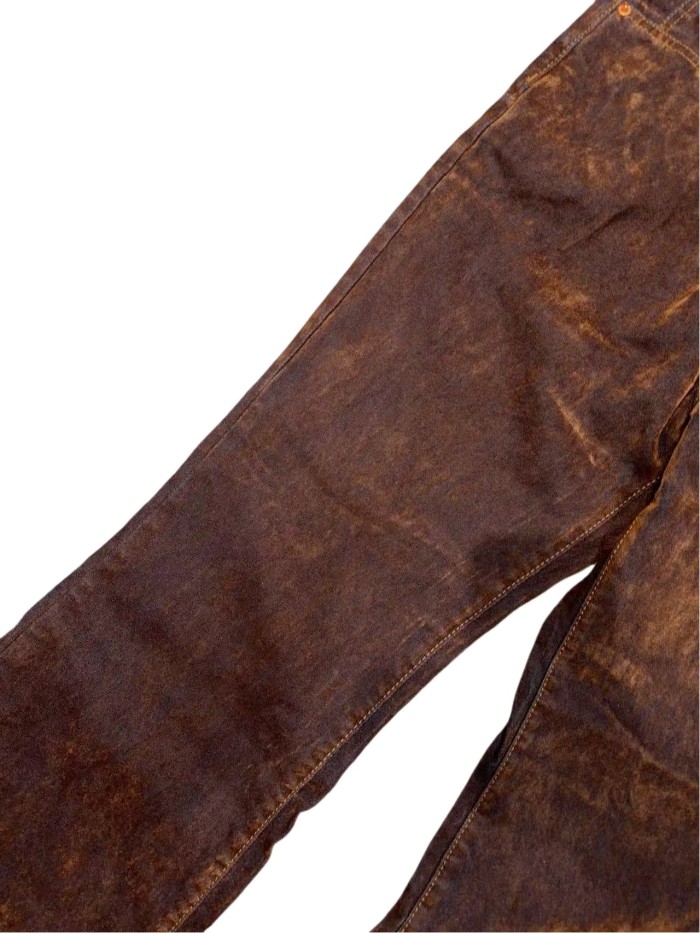 1:1 quality version Vintage Painted Washed Bootcut Jeans 3 colors 28761315