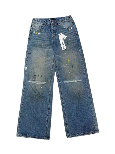 1:1 quality version Crayon Doodle Vintage Washed Straight Leg Jeans 28761317