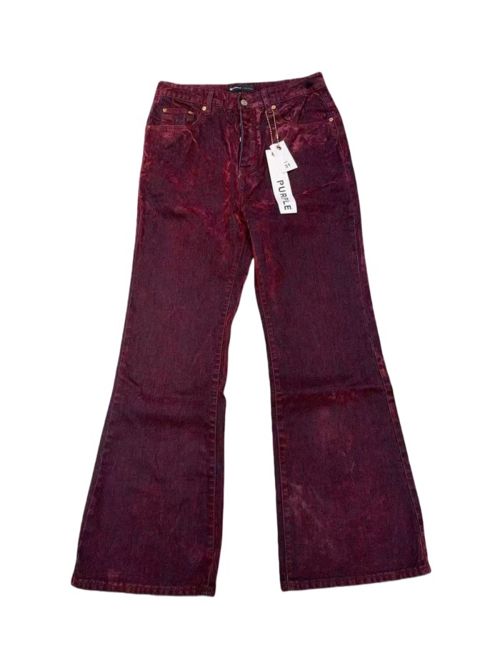 1:1 quality version Vintage Painted Washed Bootcut Jeans 3 colors 28761315