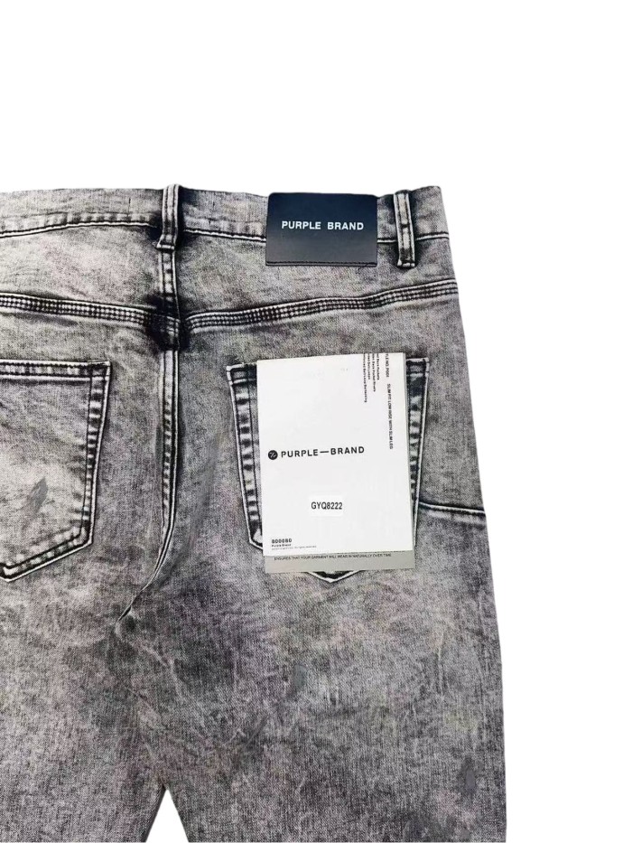 1:1 quality version Wall Grey Patchy Fade Effects Distressed Jeans 28761304