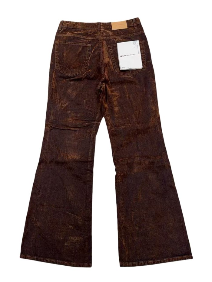 1:1 quality version Vintage Painted Washed Bootcut Jeans 3 colors 28761315