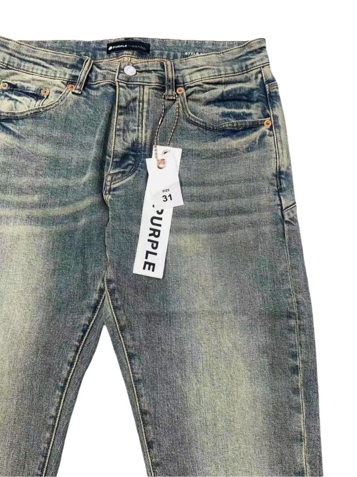 1:1 quality version Vintage Knees Fine-line Rips Jeans 28761309