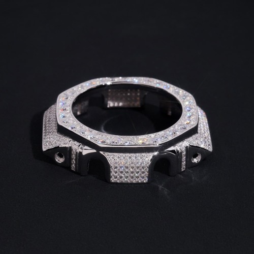 Platinum-Set Moissanite GA2100 Watch Case 28773692