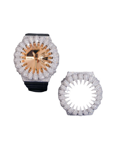 Sterling Silver with Moissanite GA2100 Model Bear Claw Watch Case 28773462