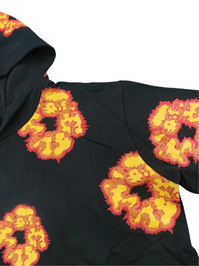 [50% Off]Denim Tears 1:1 quality version DT Full Print Spark hoodie 27646461