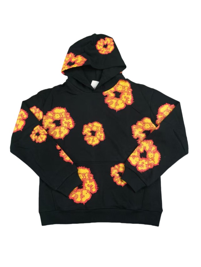 [50% Off]Denim Tears 1:1 quality version DT Full Print Spark hoodie 27646461