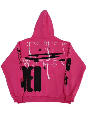 Letter Print Fleece-Lined Hoodie 2 colors 28773484
