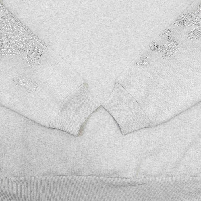[Big & Tall for weights up to 220 lbs]1:1 quality version White Diamond Large Star Hoodie & Pants Set 28777396