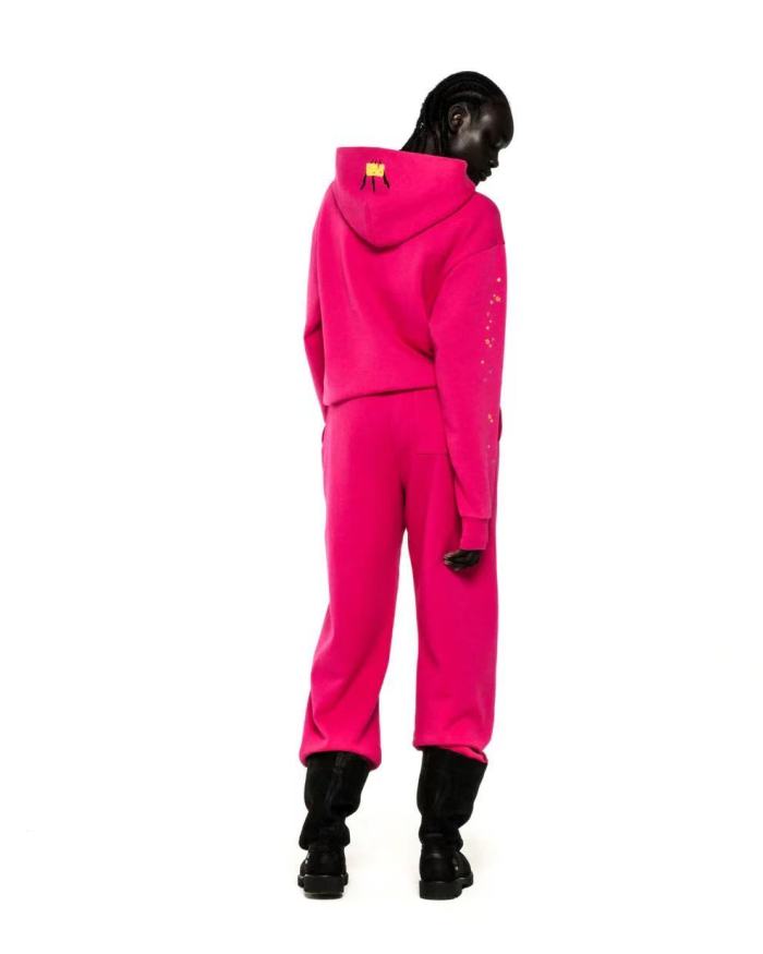 [Big & Tall for weights up to 220 lbs]1:1 quality version Black 555 Printed Hoodie & Pants Set 28777392
