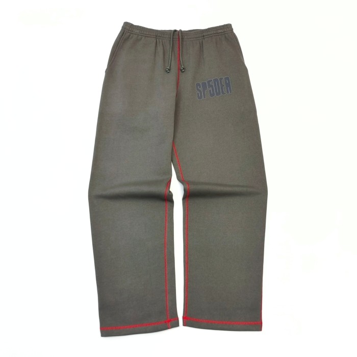 [Big & Tall for weights up to 220 lbs]1:1 quality version Red Stripe Letter Print Hoodie & Pants Set 28777395
