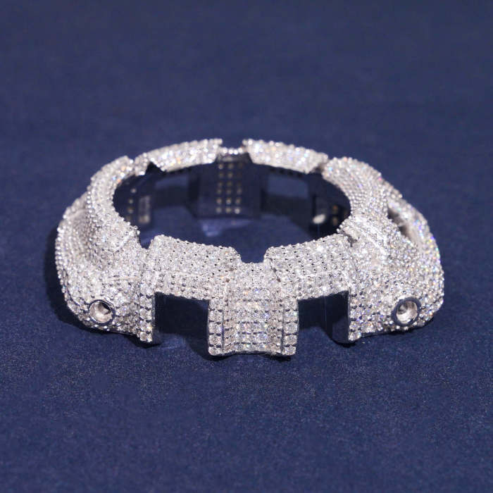 Sterling Silver Gold-Plated with Moissanite Stone Model G-2310R Watch Case 2 colors 28777733