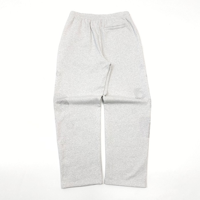 [Big & Tall for weights up to 220 lbs]1:1 quality version White Diamond Large Star Hoodie & Pants Set 28777396