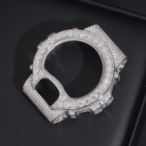 Sterling Silver  with Moissanite Inlay for DW6900 Watch Case 28777649