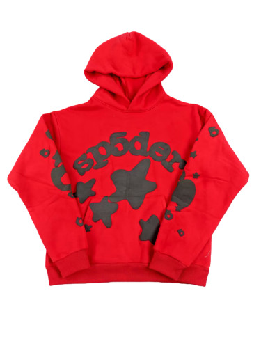 [buy more save more] Black Letter Large Star Print Hoodie 28783644
