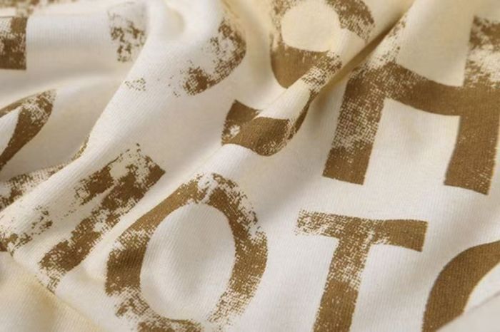 Letter Logo Vintage Washed Print Tee 28857659
