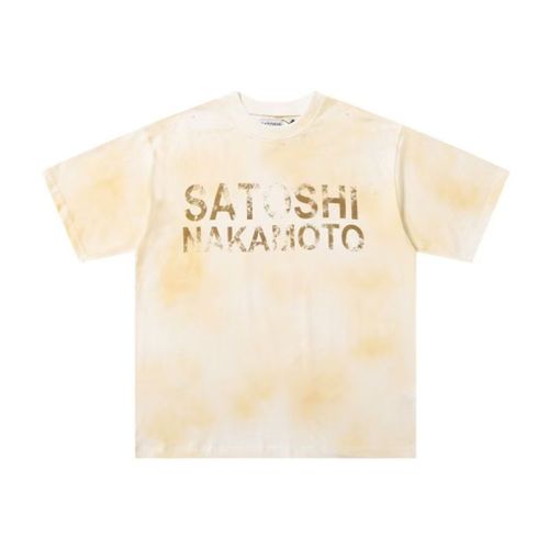 Letter Logo Vintage Washed Print Tee 28857659
