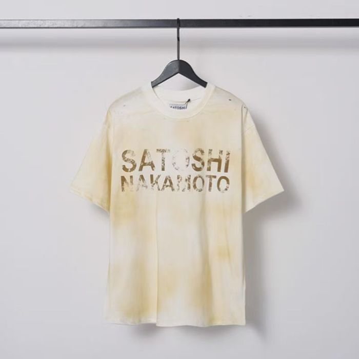 Letter Logo Vintage Washed Print Tee 28857659