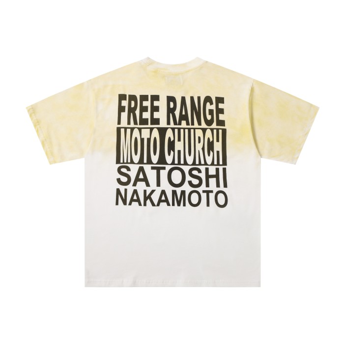 MOTO CHURCH Print Washed Tee 28874708
