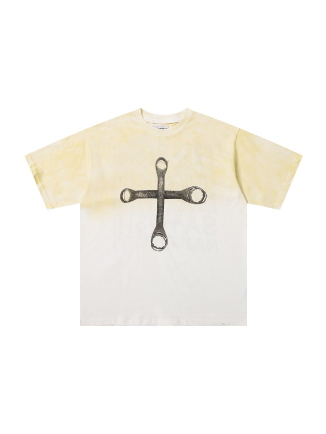 MOTO CHURCH Print Washed Tee 28874708