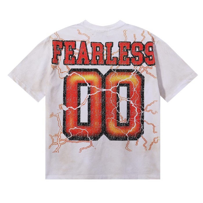 Roaring Brown Bear Rugby Hotfix Rhinestone Print Washed Tee 28874480