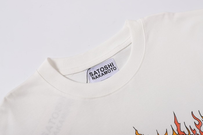Oval Flame Print Tee 28874706