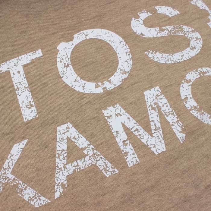 Classic Vintage Letter Print Washed Tee 4 colors 28874713
