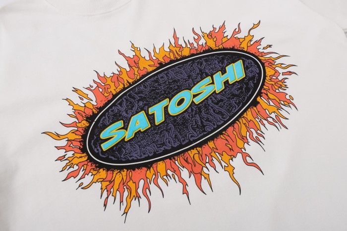 Oval Flame Print Tee 28874706