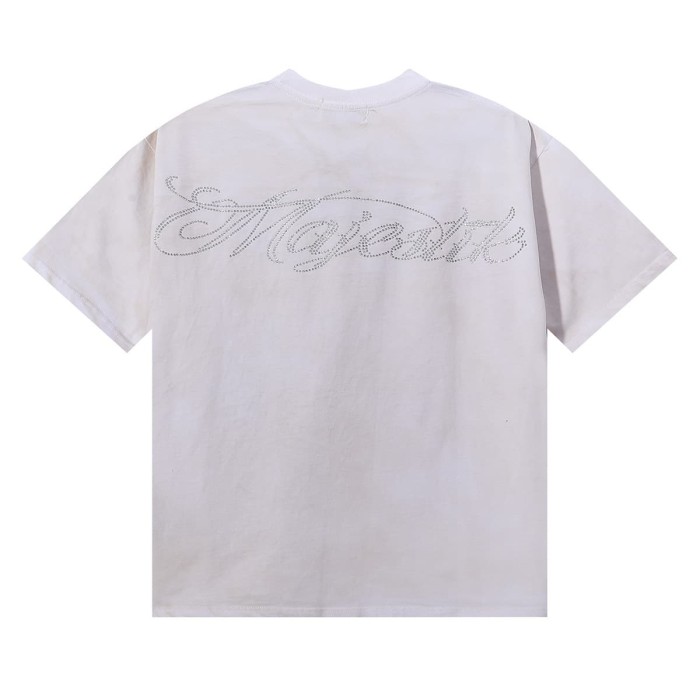 Skull Boxer Hotfix Rhinestone Print Washed Tee 28874478