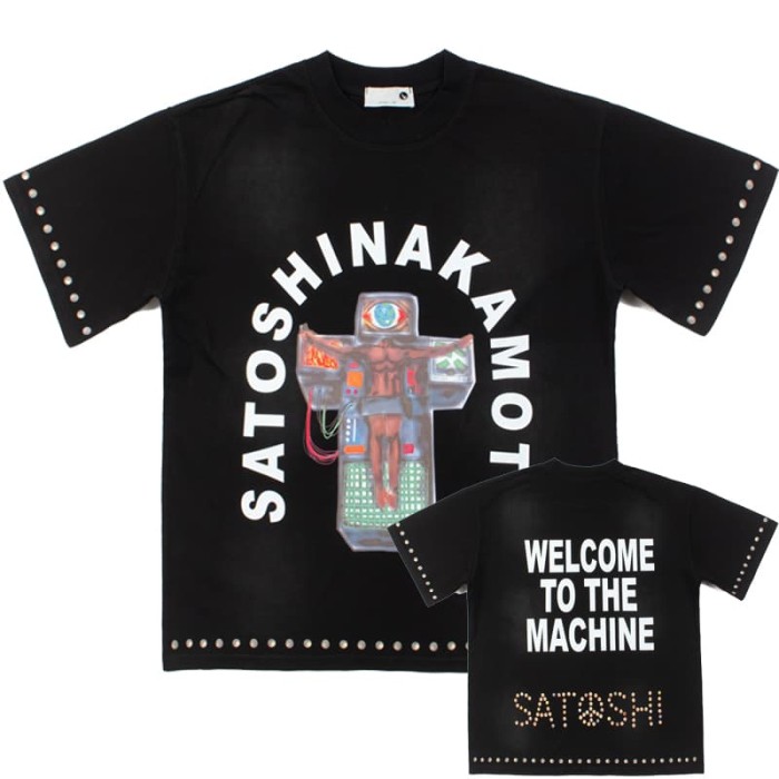 Mechanical Jesus Print Washed Tee 28874712