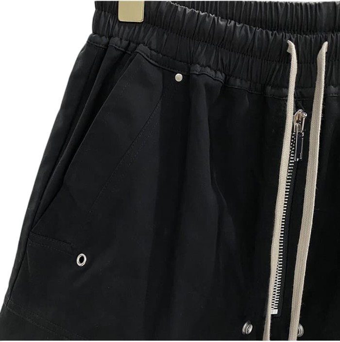 1:1 quality version Large Pocket Cargo Dark Wide-Leg Pants 28881164