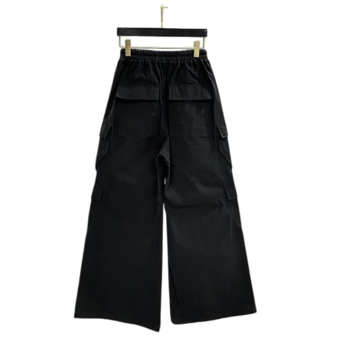 1:1 quality version Large Pocket Cargo Dark Wide-Leg Pants 28881164