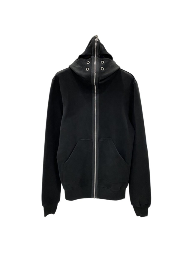 1:1 quality version Shark Shape Breathable Eyelet Zipper Hoodie 4 colors 28881163