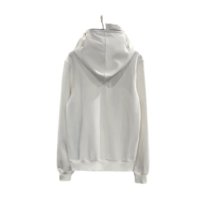 1:1 quality version Shark Shape Breathable Eyelet Zipper Hoodie 4 colors 28881163