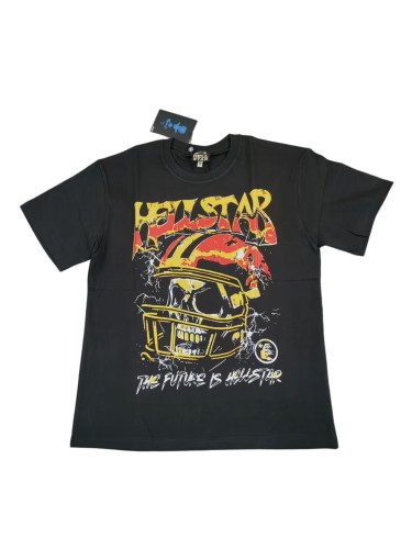 City Limited Skull with Helmet Print Tee 28880797
