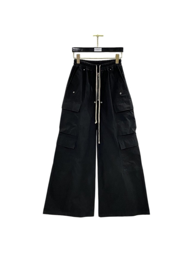 1:1 quality version Large Pocket Cargo Dark Wide-Leg Pants 28881164