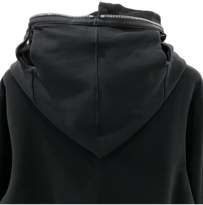 1:1 quality version Shark Shape Breathable Eyelet Zipper Hoodie 4 colors 28881163