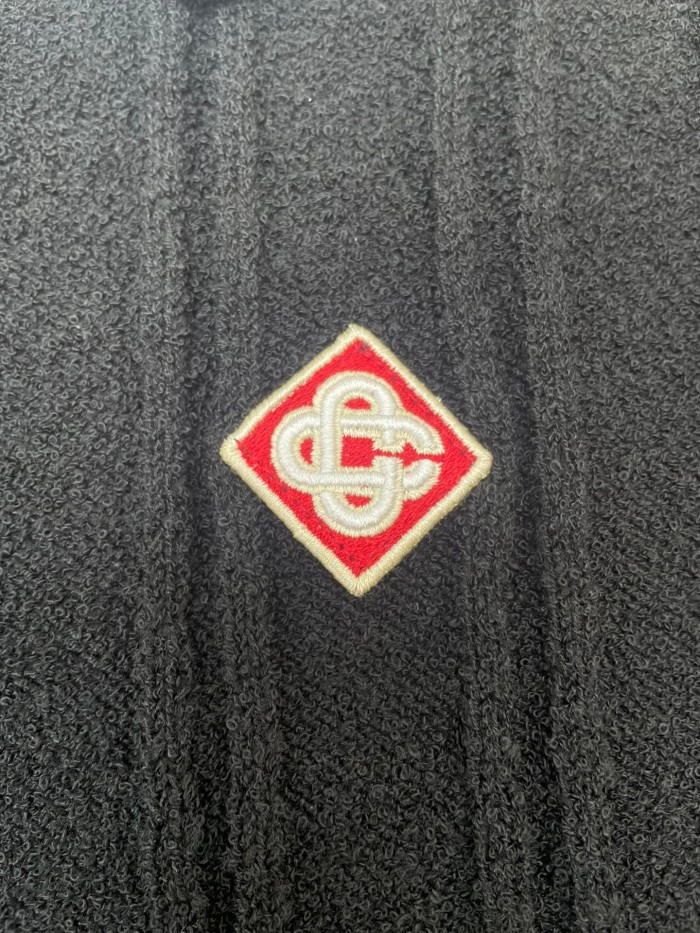 1:1 quality version Vertical Stripe Sweater Polo Shirt 28883274