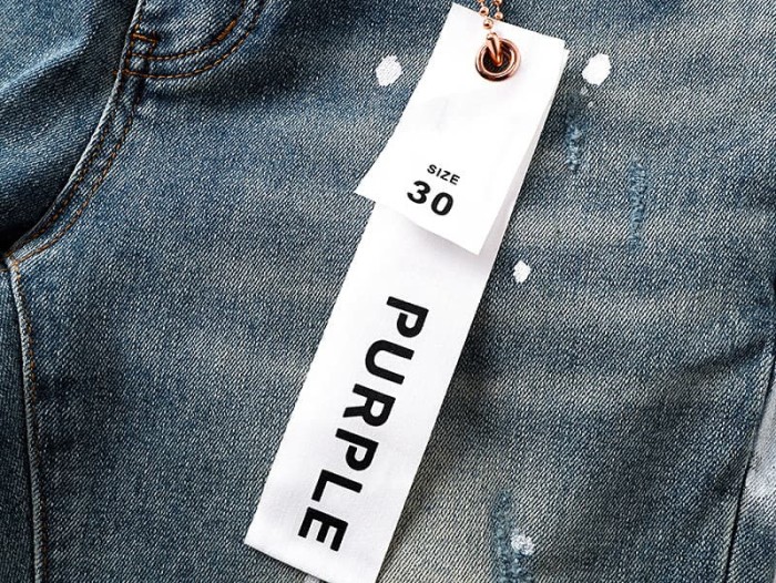 1:1 quality version Classic Logo Ripped White Dot Micro Flare Jeans 28884587